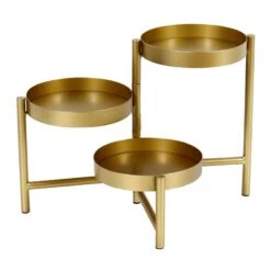 10in Metal 3 Tier Floding Stand