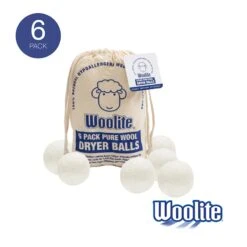 6-Piece Wool Dryer Ball Set -At Home Sales Store 6 piece wool dryer ball set 3
