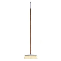 Bamboo Wood Premium Distressed Canoe Broom
