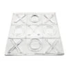 Clear Tic Tac Toe Decor, 12"
