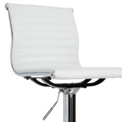 Crosby St Maxwell Adjustable Faux Leather Barstool, White 10 Crosby St Maxwell Adjustable Faux Leather Barstool, White -At Home Sales Store crosby st maxwell adjustable faux leather barstool white 4