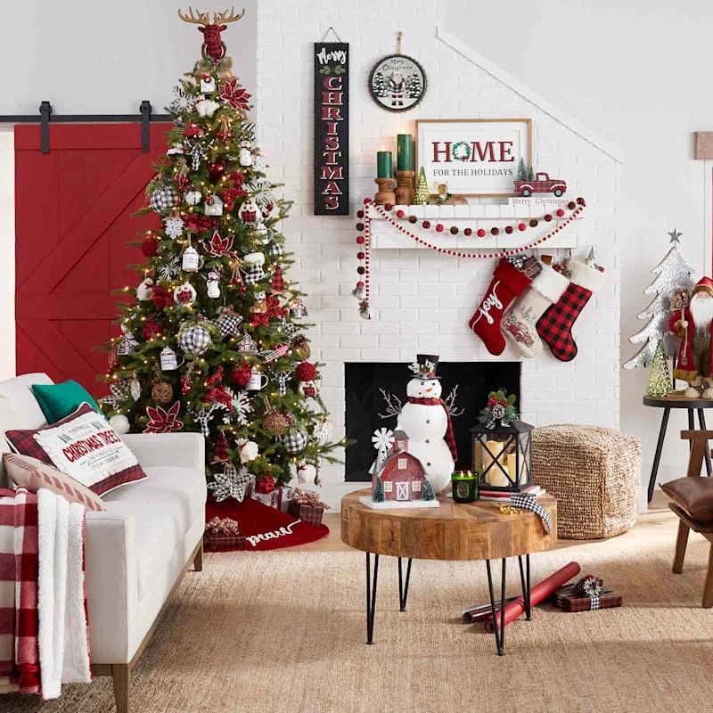 Found & Fable Round Mango Wood Coffee Table With Metal Hairpin Legs, Mango 4 Found & Fable Round Mango Wood Coffee Table With Metal Hairpin Legs, Mango - Image 4