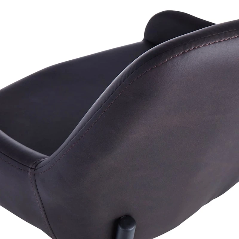 Honeybloom Destin Barstool, Dark Brown 5 Honeybloom Destin Barstool, Dark Brown - Image 5