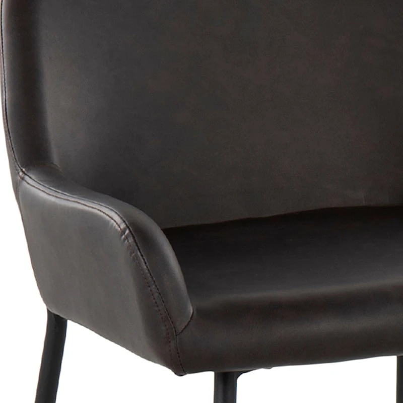 Honeybloom Destin Barstool, Dark Brown 8 Honeybloom Destin Barstool, Dark Brown - Image 8