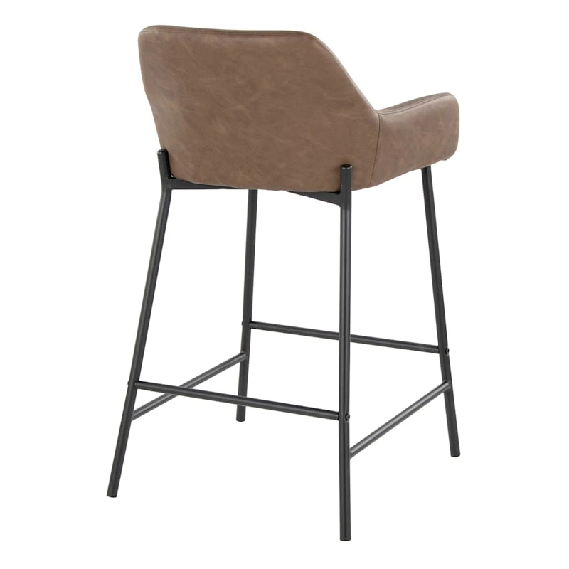 Honeybloom Destin Counter Stool, Brown 4 Honeybloom Destin Counter Stool, Brown - Image 4