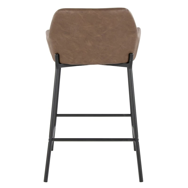 Honeybloom Destin Counter Stool, Brown 5 Honeybloom Destin Counter Stool, Brown - Image 5
