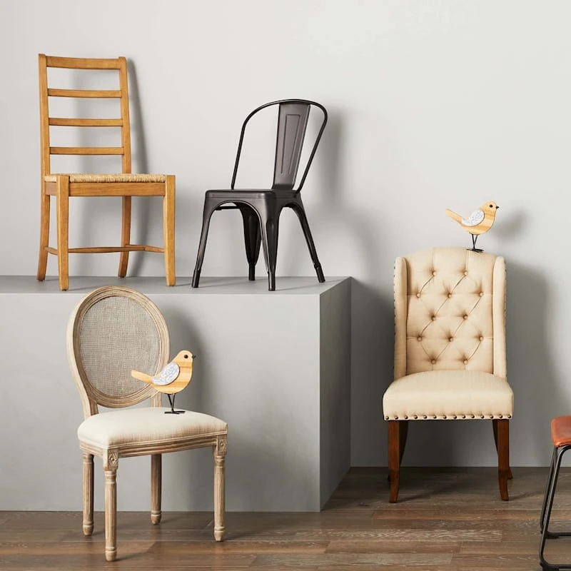 Honeybloom Idris Black Metal Dining Chair 6 Honeybloom Idris Black Metal Dining Chair - Image 6