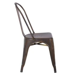 Honeybloom Idris Bronze Metal Dining Chair 7 Honeybloom Idris Bronze Metal Dining Chair -At Home Sales Store honeybloom idris bronze metal dining chair 2