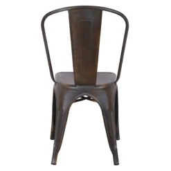 Honeybloom Idris Bronze Metal Dining Chair 9 Honeybloom Idris Bronze Metal Dining Chair -At Home Sales Store honeybloom idris bronze metal dining chair 4