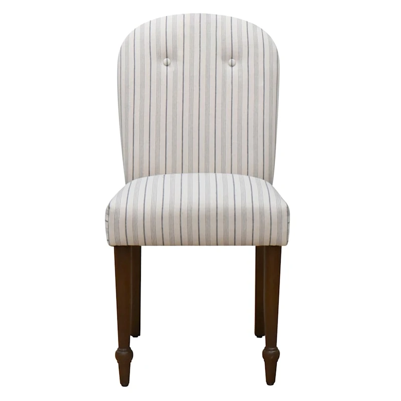 Honeybloom Mae Striped Dining Chair 2 Honeybloom Mae Striped Dining Chair - Image 2