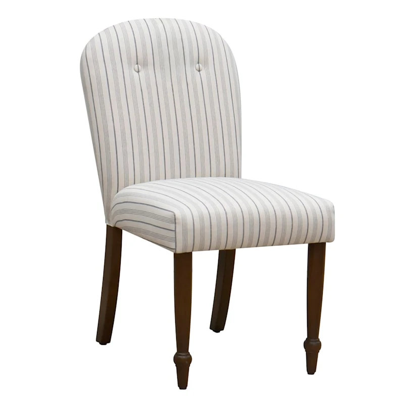 Honeybloom Mae Striped Dining Chair 1 Honeybloom Mae Striped Dining Chair