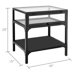 Honeybloom Sage Frost End Table, 20" -At Home Sales Store honeybloom sage frost end table 20 4