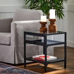 Honeybloom Sage Frost End Table, 20" -At Home Sales Store honeybloom sage frost end table 20 6