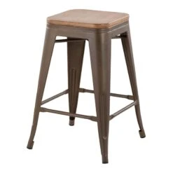 Honeybloom Westfield Counter Stool, Bronze 6 Honeybloom Westfield Counter Stool, Bronze -At Home Sales Store honeybloom westfield counter stool bronze 2