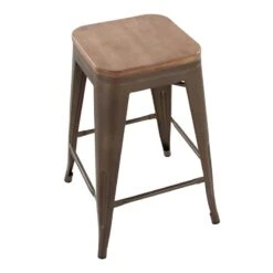 Honeybloom Westfield Counter Stool, Bronze 7 Honeybloom Westfield Counter Stool, Bronze -At Home Sales Store honeybloom westfield counter stool bronze 3
