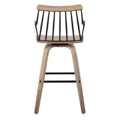 Honeybloom Whitley Swivel Counter Stool -At Home Sales Store honeybloom whitley swivel counter stool 4