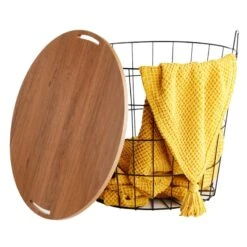 Honeybloom Wire Basket Storage Table 7 Honeybloom Wire Basket Storage Table -At Home Sales Store honeybloom wire basket storage table 3