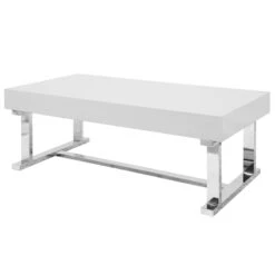 Laila Ali Astrid White Coffee Table -At Home Sales Store laila ali astrid white coffee table 3