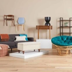 Parkview 5-Tier Metal & Wood Veneer Bookshelf 6 Parkview 5-Tier Metal & Wood Veneer Bookshelf -At Home Sales Store parkview 5 tier metal wood veneer bookshelf 2