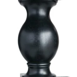 Providence Evening Mist Black Cylinder Table Pedestal, Top & Base Sold Separately -At Home Sales Store providence evening mist black cylinder table pedestal top base sold separately 2