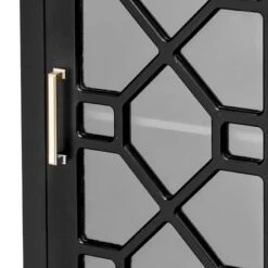 Providence Merrick Black 1-Door Cabinet -At Home Sales Store providence merrick black 1 door cabinet 3