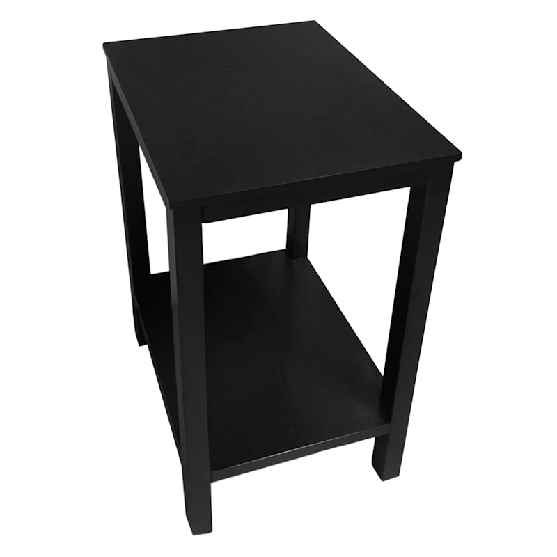 Providence Pratt Black Square Accent Table, 25" 6 Providence Pratt Black Square Accent Table, 25" - Image 6