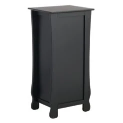 Providence Theodore Black 1-Drawer Cabinet End Table, 29" -At Home Sales Store providence theodore black 1 drawer cabinet end table 29 4