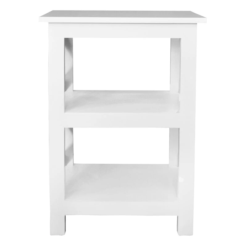 Providence Xavier Accent Table, White 2 Providence Xavier Accent Table, White - Image 2