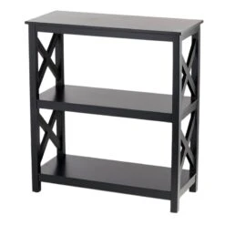 Providence Xavier Black 3-Tier Bookshelf, 29" 8 Providence Xavier Black 3-Tier Bookshelf, 29" -At Home Sales Store providence xavier black 3 tier bookshelf 29 2