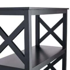 Providence Xavier Black 3-Tier Bookshelf, 29" 10 Providence Xavier Black 3-Tier Bookshelf, 29" -At Home Sales Store providence xavier black 3 tier bookshelf 29 4