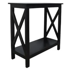 Providence Xavier Console Table, Black