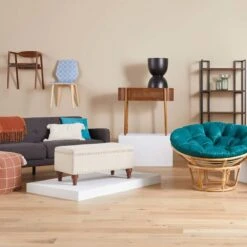 Tracey Boyd Bentwood Dining Chair, Blue -At Home Sales Store tracey boyd bentwood dining chair blue 2