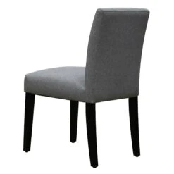 Tufted Dining Chair, Grey 5 Tufted Dining Chair, Grey -At Home Sales Store tufted dining chair grey 2