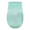Ty Pennington Frosted Aqua Glass Vase, 9"
