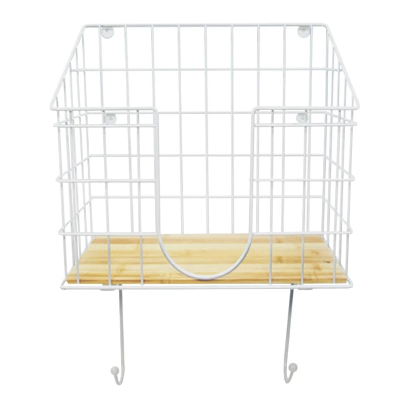 Ty Pennington Over The Door White Metal Iron Organizer 1 Ty Pennington Over The Door White Metal Iron Organizer